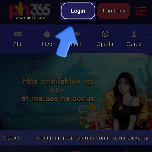 Instruction Click "Login"