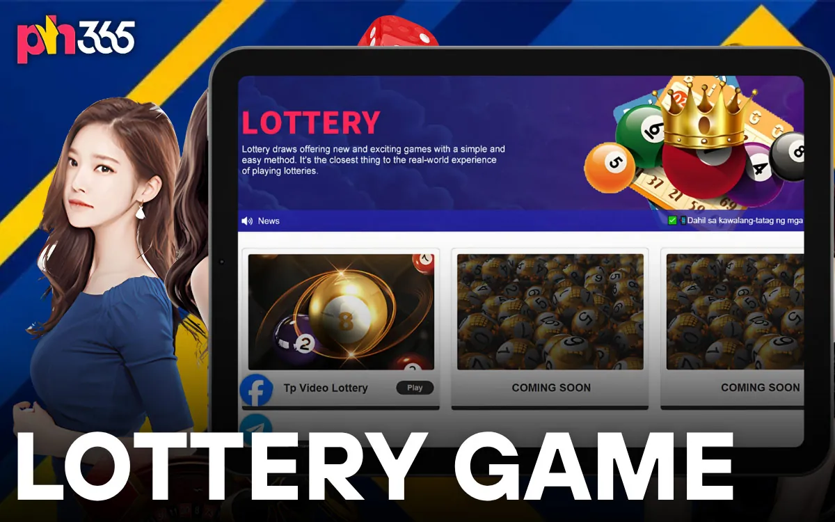 PH365 Lottery Game Options