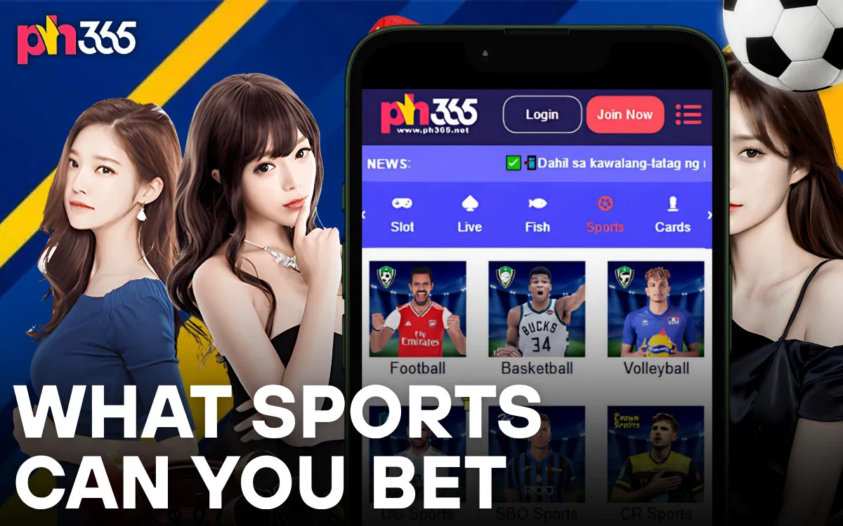 PH365 What Sports Can You Bet On